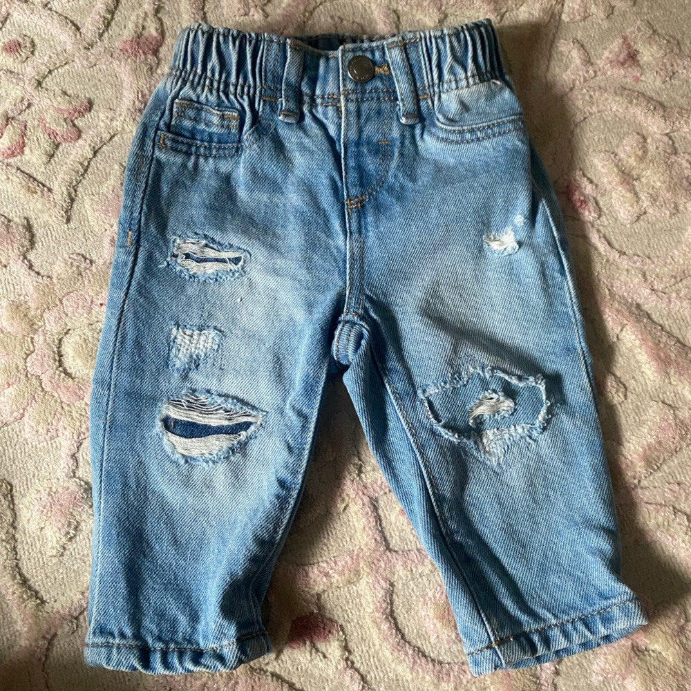 Old Navy baby jeans 0-3 months